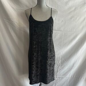 Victoria's Secret Black Velvet Chemise